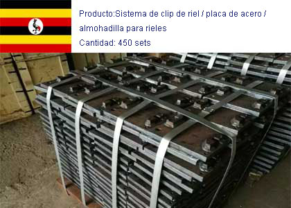 Proyecto de Placa de Asiento con Sujetadores en Uganda