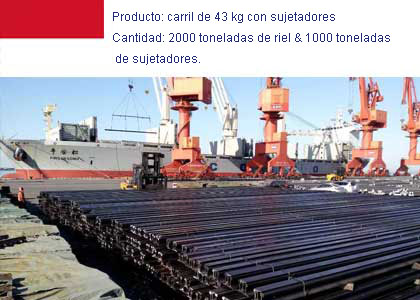 Proyecto Rail Con Sujetadores En Indonesia