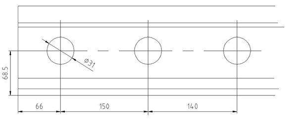 50kg carril