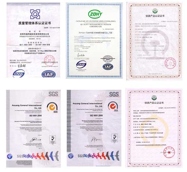 certificaciones de producción de componentes ferroviarios